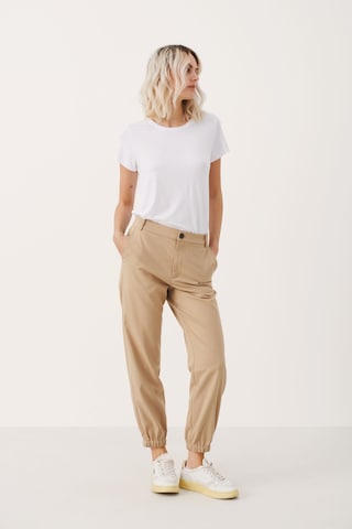Part Two Tapered Hose ' Katja' in Beige