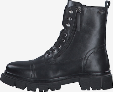 s.Oliver Lace-Up Ankle Boots in Black