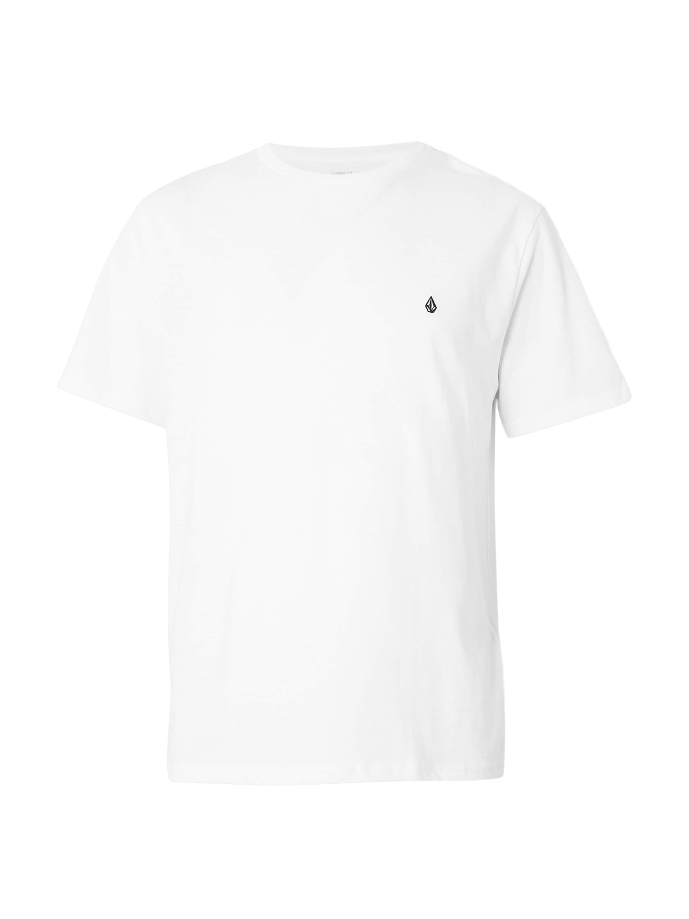 balta Volcom Marškinėliai: priekis