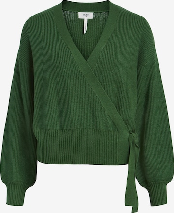 OBJECT Knit Cardigan 'Malena' in Green: front