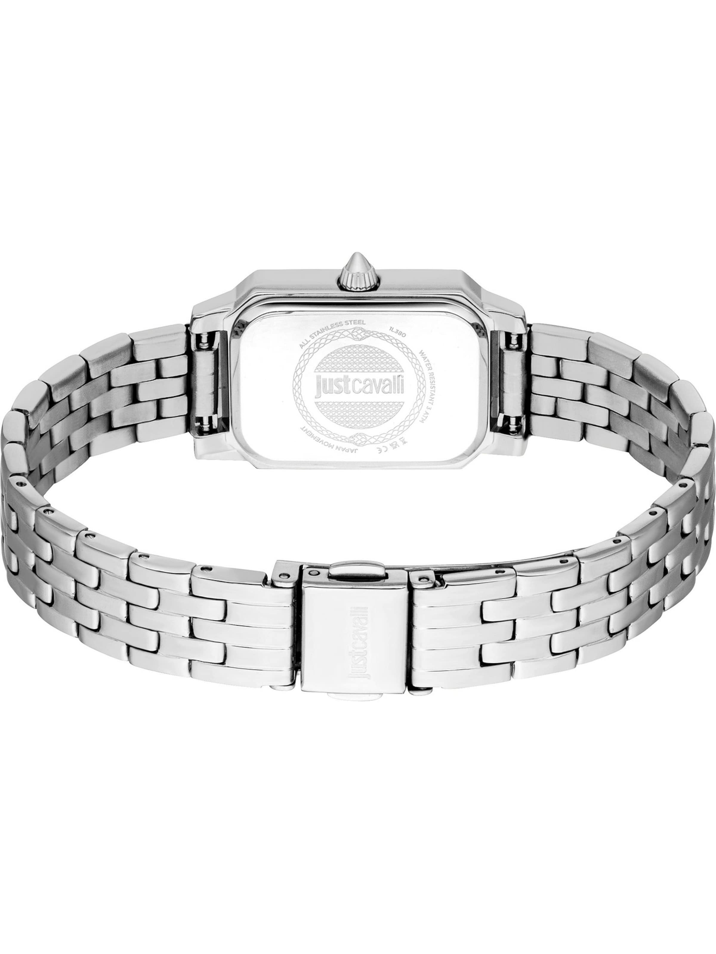 Just Cavalli Uhr in Silber