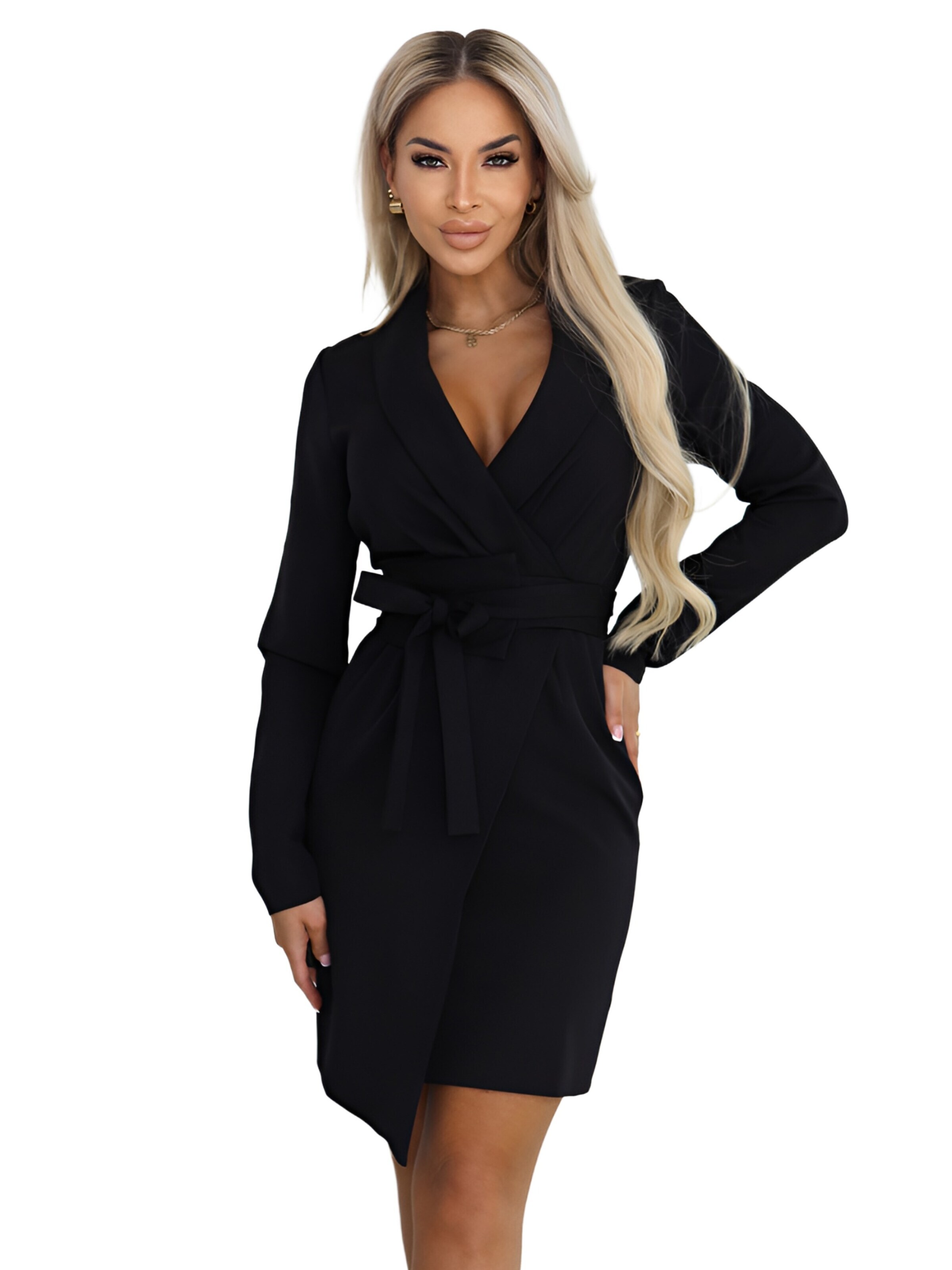 amorubi.com Dress in Black: front