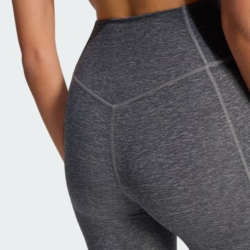 ADIDAS PERFORMANCE - Skinny Pantalón deportivo 'Optime Essentials' en gris