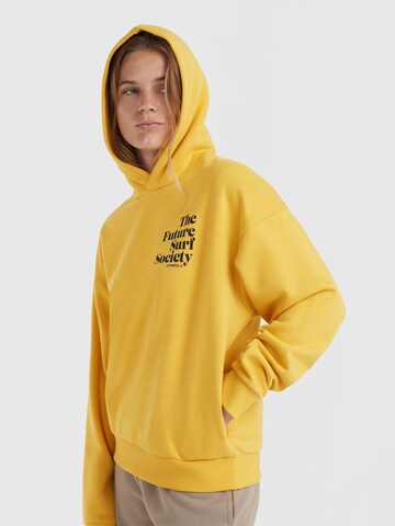 Felpa ' Future Surf Society' di O'NEILL in giallo