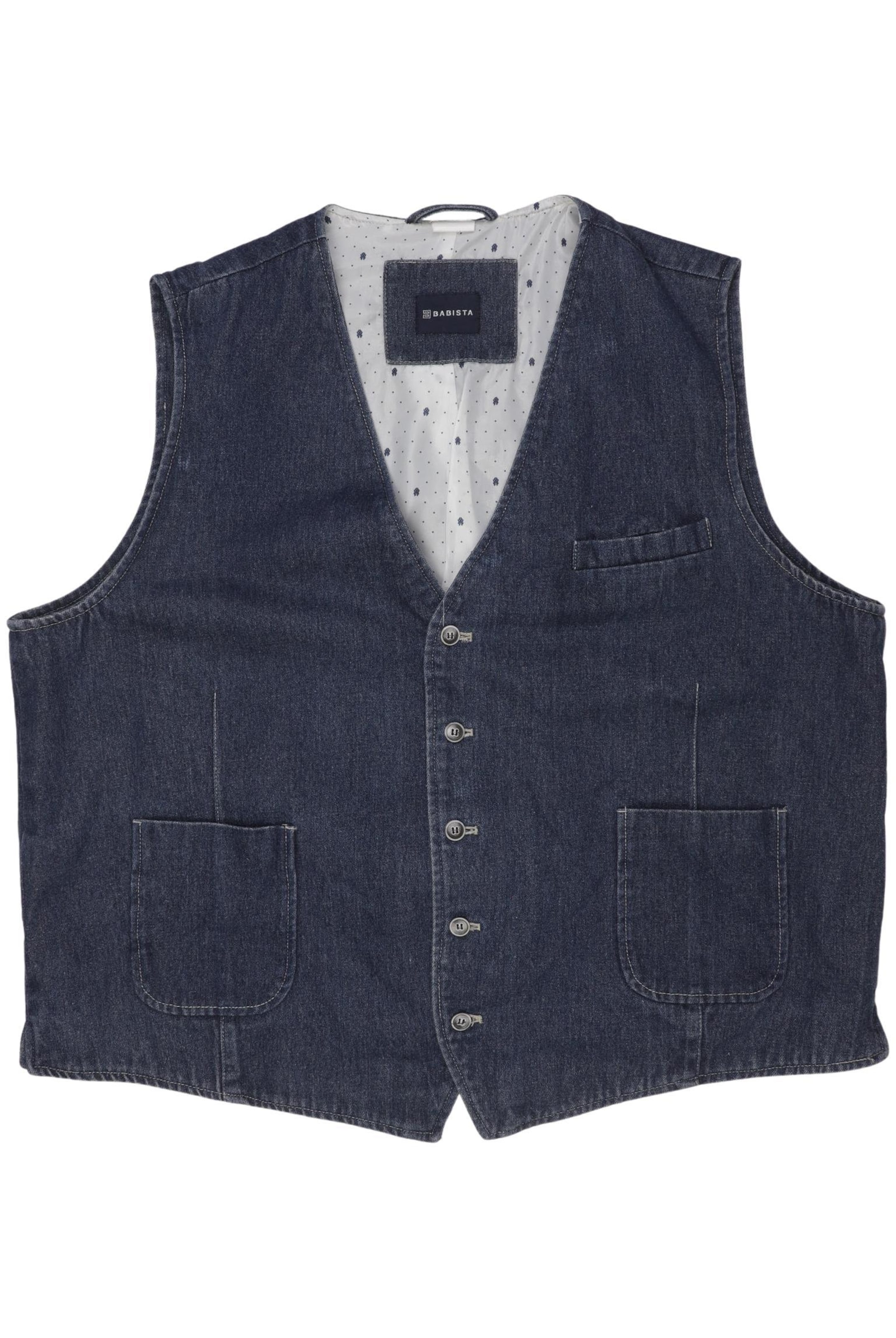 BABISTA Vest in XXXL in Blue: front