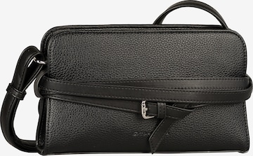 juoda TOM TAILOR Rankinė su ilgu dirželiu 'Freya': priekis