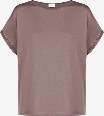 Mey Schlafshirt 'Pure Chic' in Braun: Vorderseite