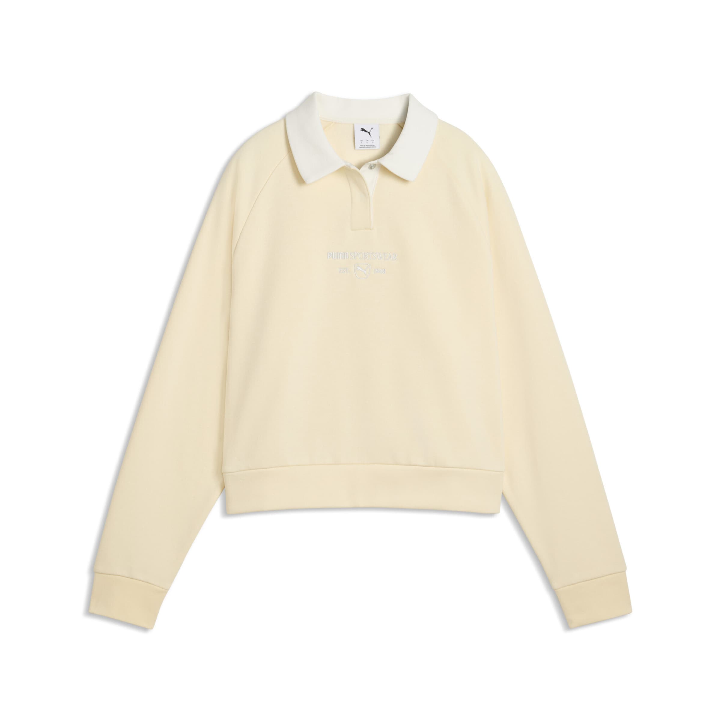 PUMA Sweatshirt 'Class' in Gelb: Vorderseite