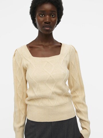 OBJECT Sweter 'TANJA' w kolorze beżowy