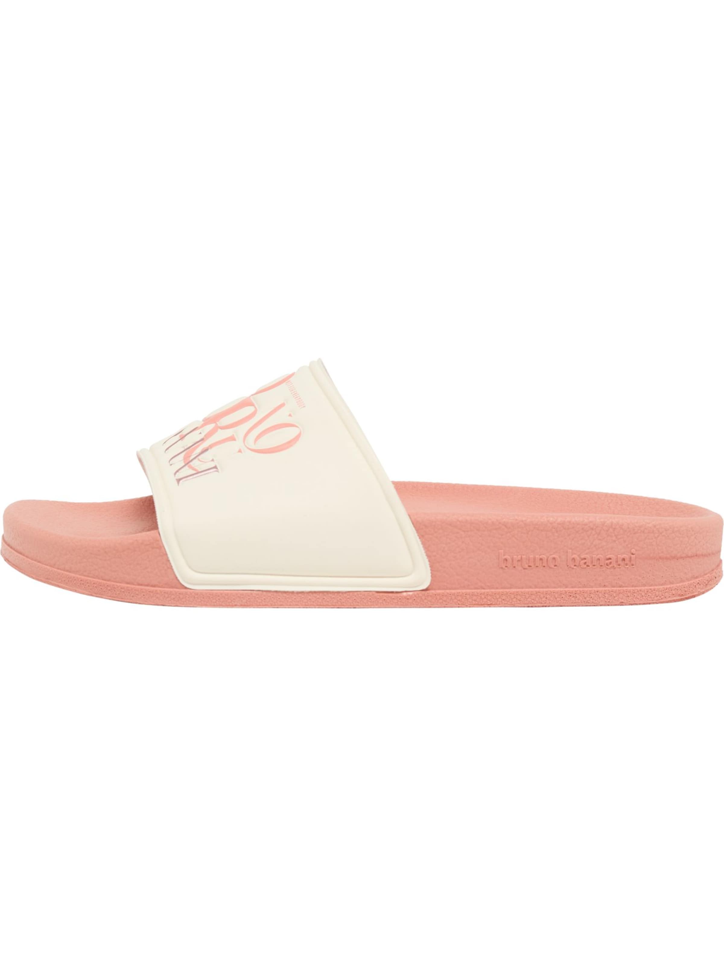 Bruno Banani Pantolette 'Haley' in Beige: Vorderseite