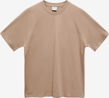 MANGO MAN Bluser & t-shirts 'CIRCO' i beige: forside