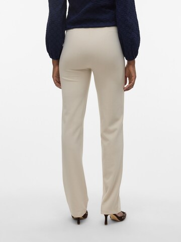 VERO MODA Regular Hose 'ZAMIRA' in Beige