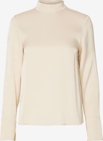SELECTED FEMME Blouse 'Ivy' in Beige: front