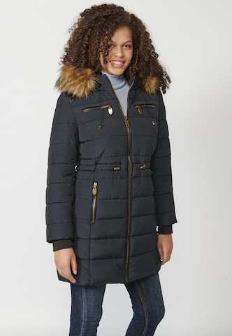 Parka d’hiver KOROSHI en bleu