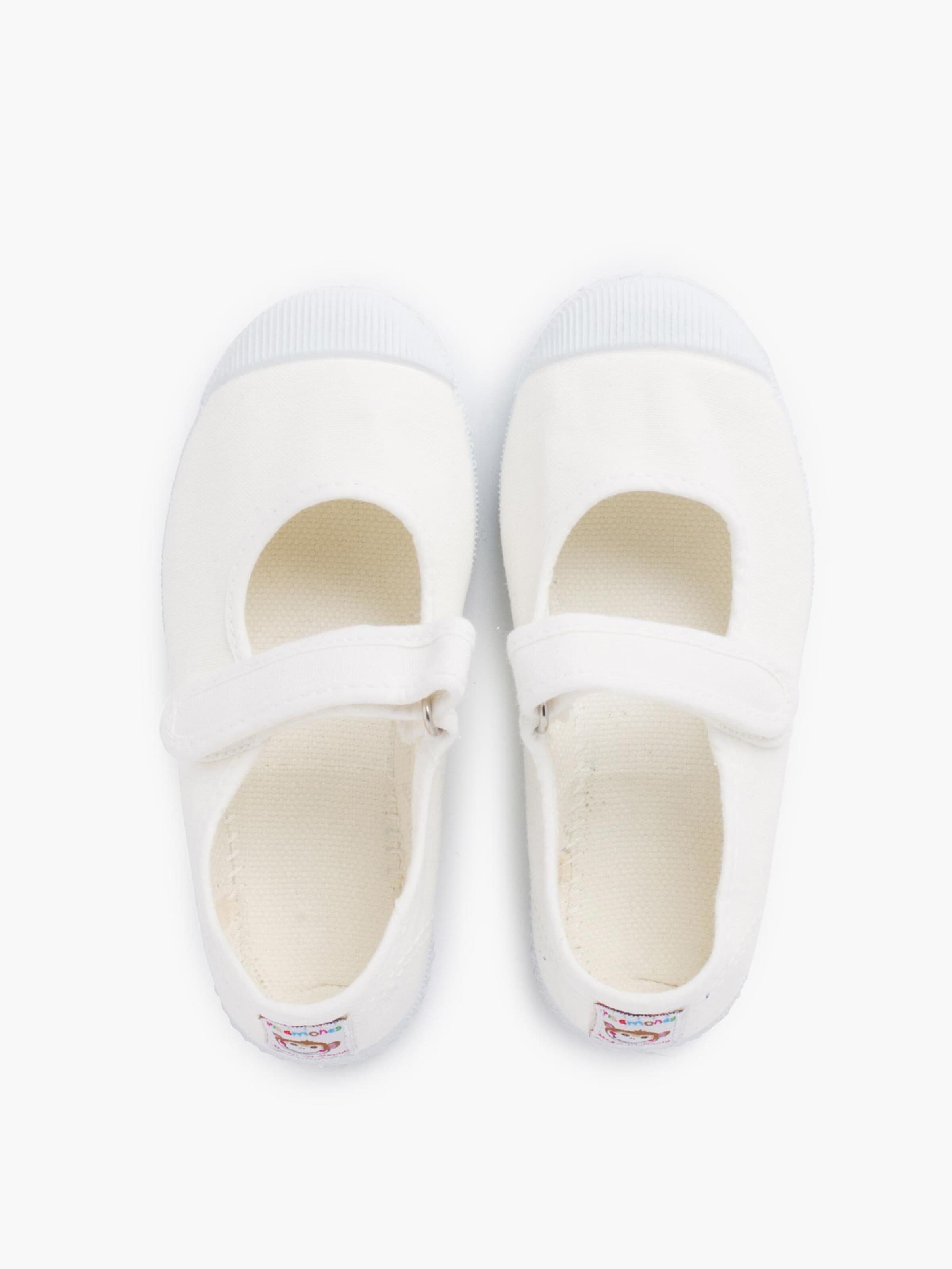 Ballerines Pisamonas en blanc