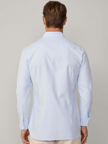 Hackett London Regular Fit Hemd 'Ess' in Blau