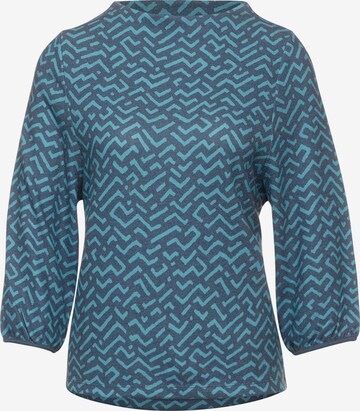 STREET ONE Shirt in Blauw: voorkant