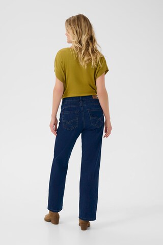 Cream Regular Jeans in Blauw