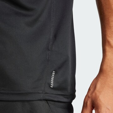 T-Shirt fonctionnel 'Run It' ADIDAS PERFORMANCE en noir