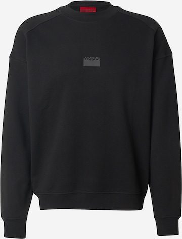 juoda HUGO Megztinis be užsegimo 'Delastcrew': priekis