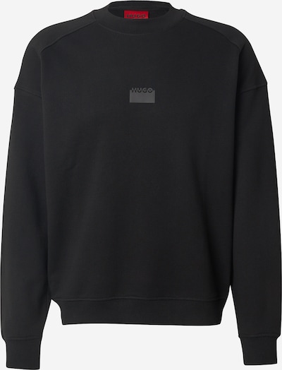 HUGO Sweater majica 'Delastcrew' u antracit siva / crna, Pregled proizvoda