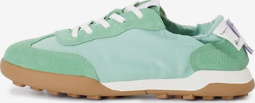 Sneaker bassa di CAFè NOIR in verde: frontale