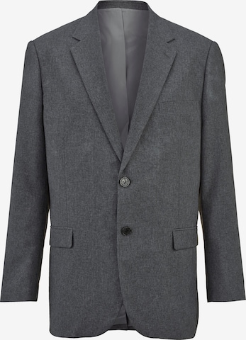 Men Plus Regular fit Suit Jacket in Grey: front