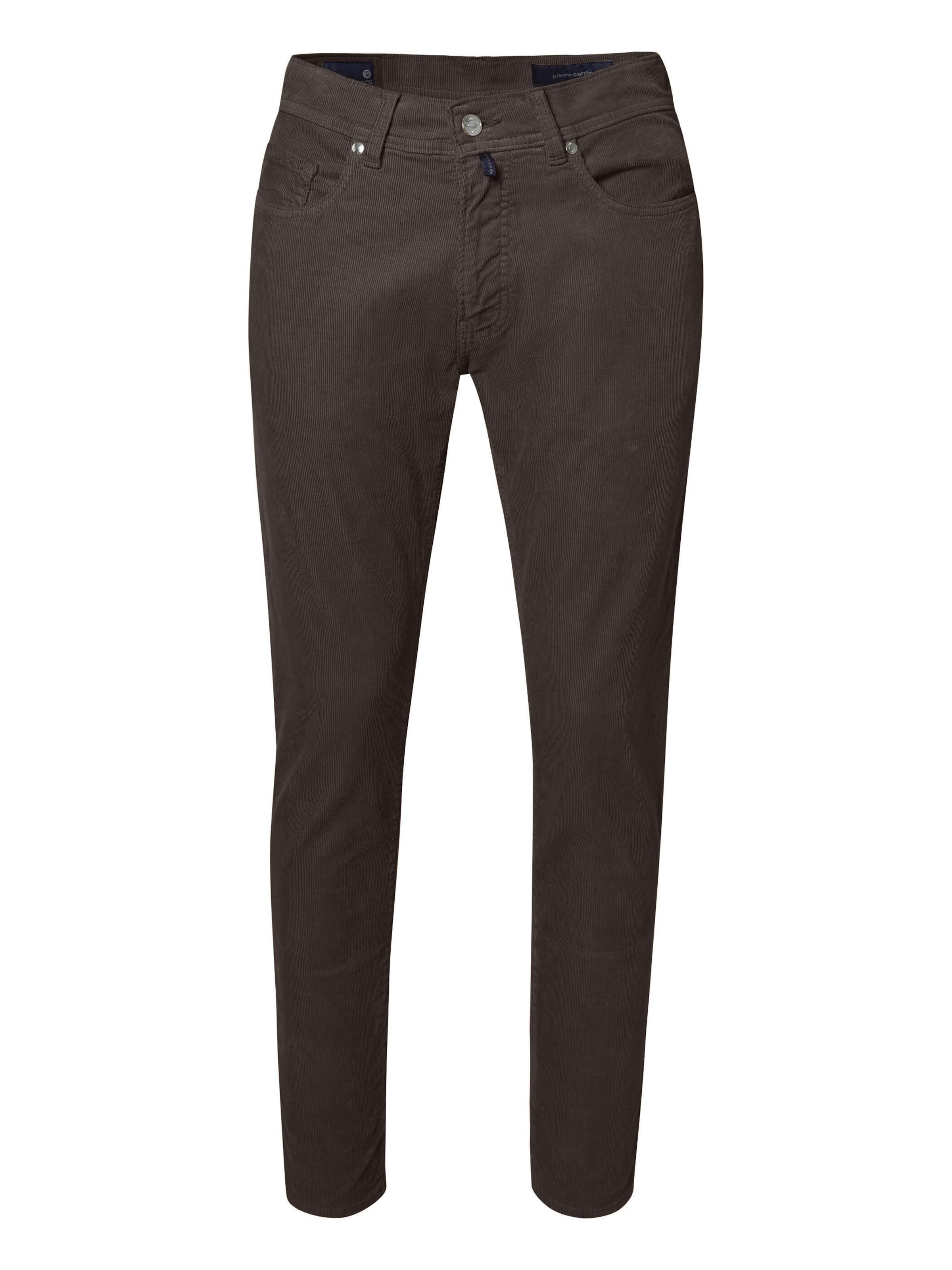 PIERRE CARDIN Regular Jeans 'Lyon' in Brown: front