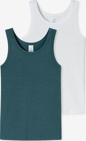 SCHIESSER Onderhemd ' 95/5 ' in Groen: voorkant