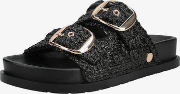 GIOSEPPO Pantolette in Schwarz: Vorderseite