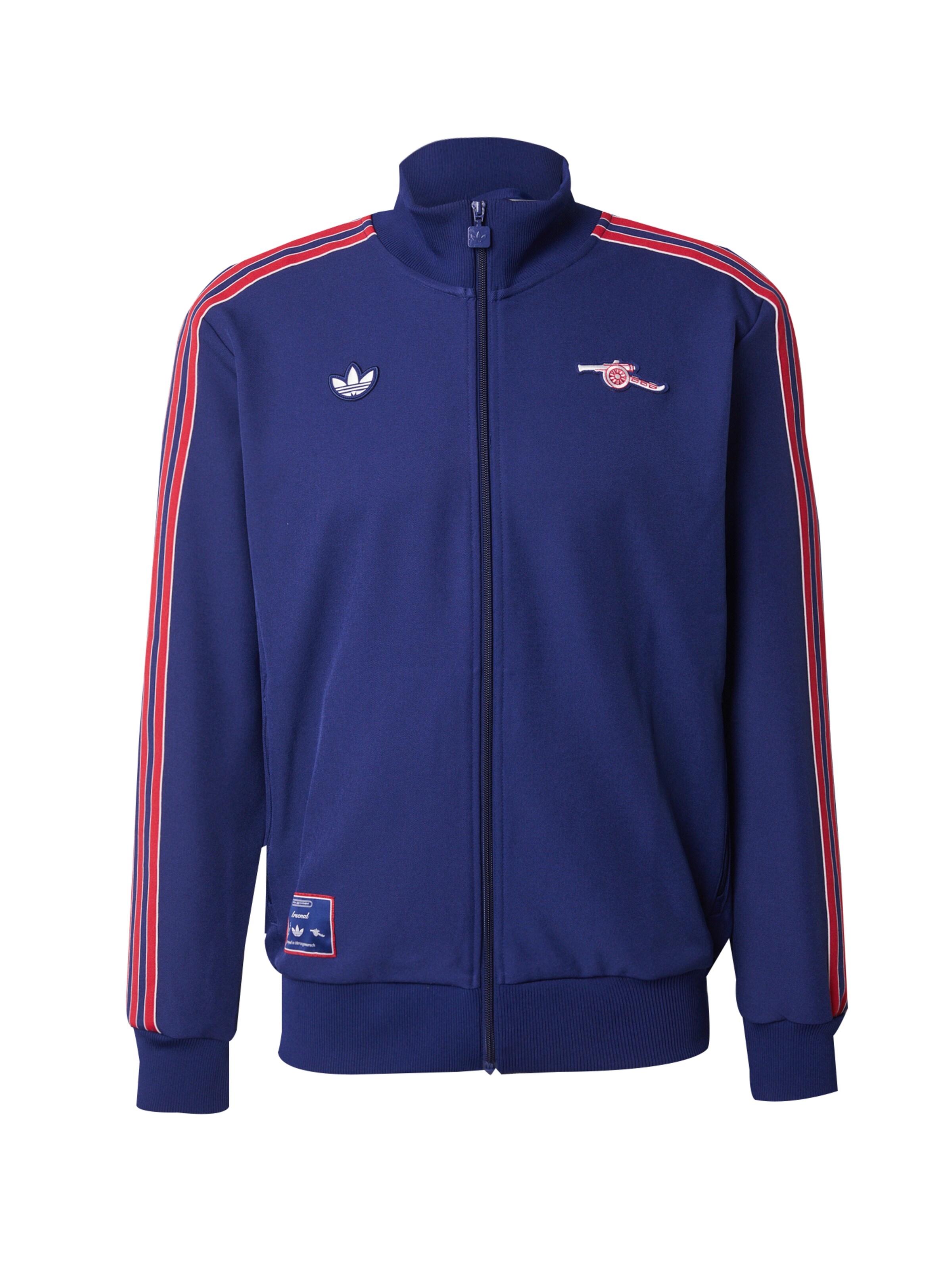 Veste de survêtement 'Arsenal Terrace Icons' ADIDAS ORIGINALS en bleu : devant