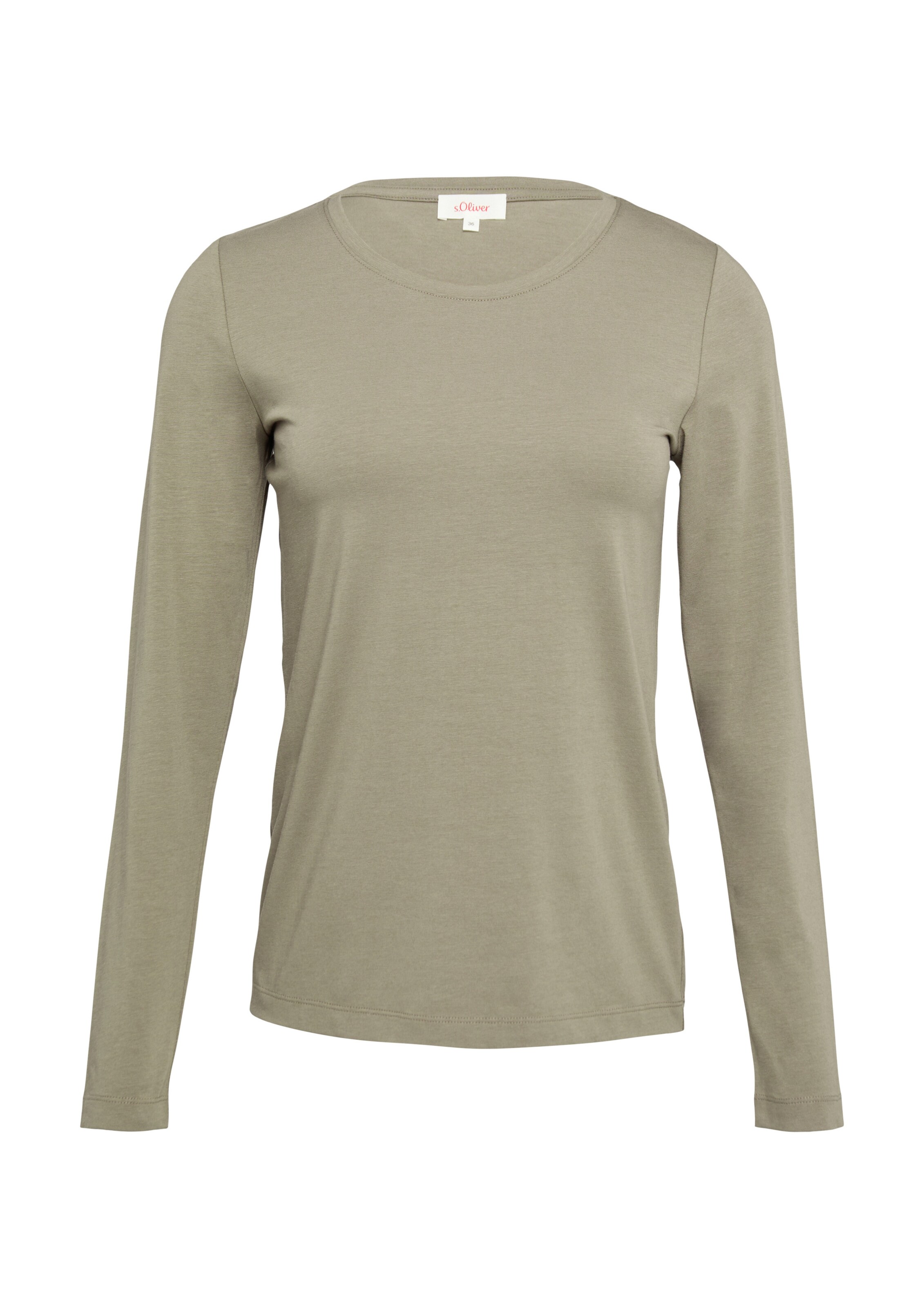 s.Oliver Shirt in Brown: front