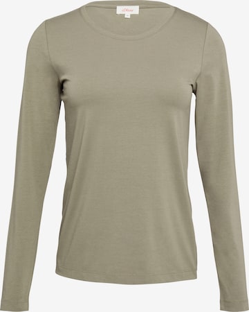 s.Oliver Shirt in Braun: Vorderseite