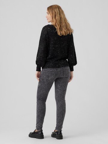 Vero Moda Maternity Pullover 'LEILANI' in Schwarz