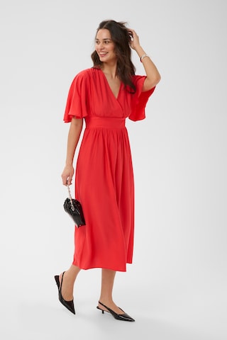 Kaffe Dress 'KAsirena' in Red