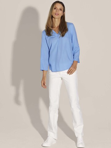 Chemisier MADELEINE en bleu