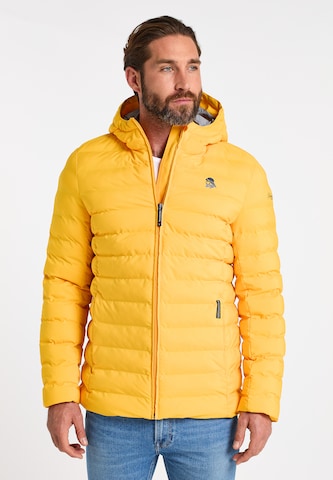 Schmuddelwedda Weatherproof jacket 'Penninsula' in Yellow: front