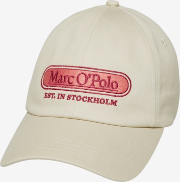 Casquette Marc O'Polo en beige : devant