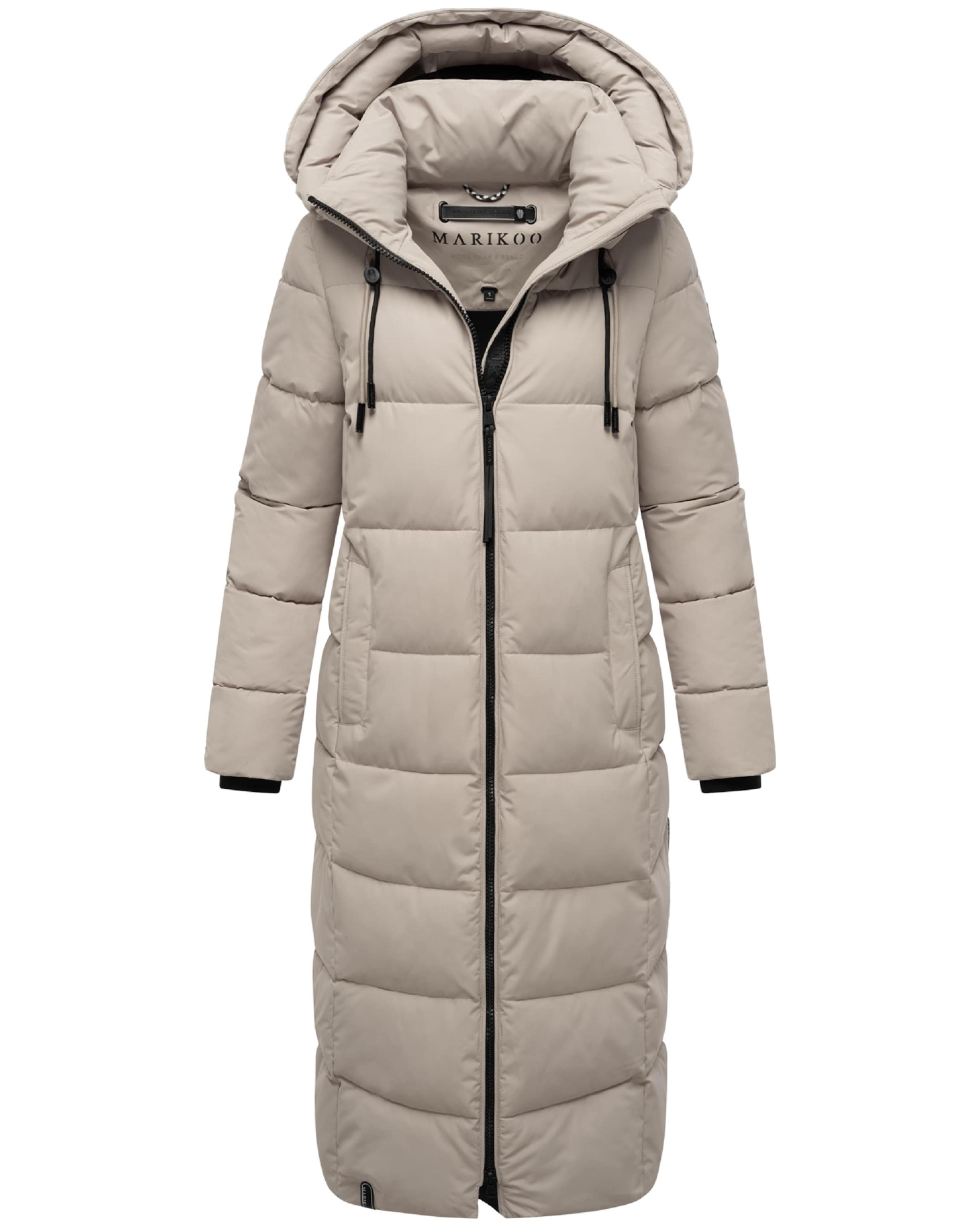 bēšs MARIKOO Ziemas mētelis 'Nadeshikoo XVI': no priekšpuses