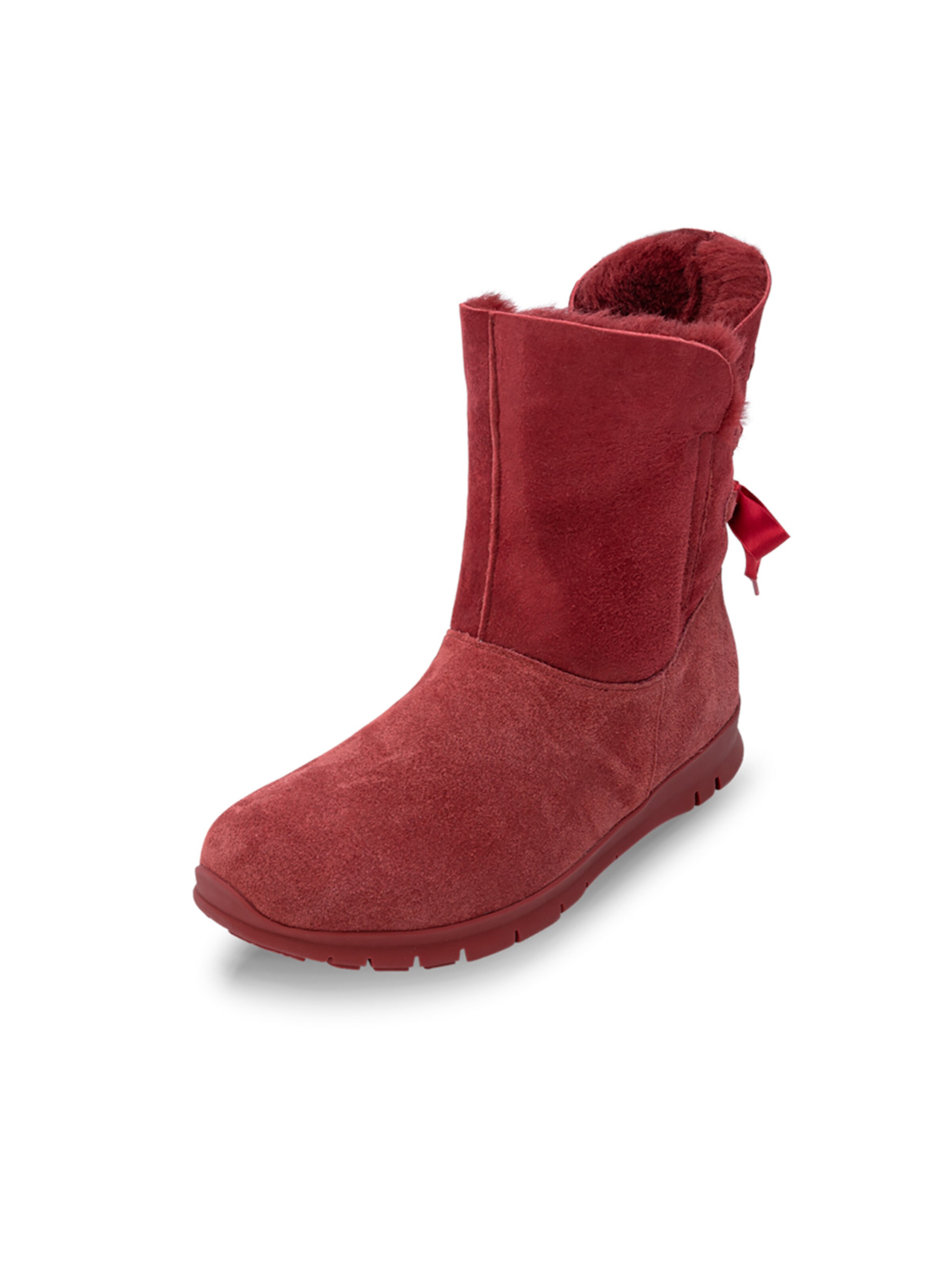 Stivaletto di VITAFORM in rosso: frontale