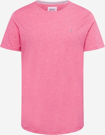 T-Shirt 'JASPE' Tommy Jeans en rose : devant