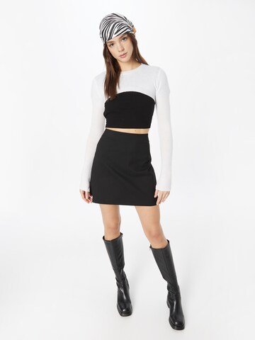 UNITED COLORS OF BENETTON Skirt in Black