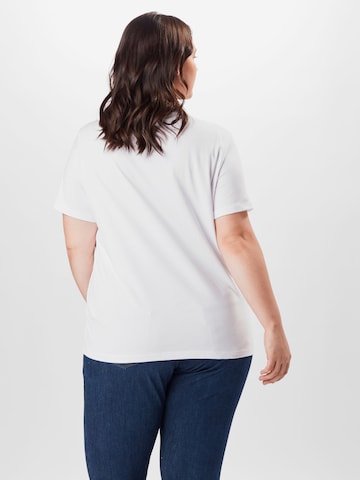 T-shirt Tommy Hilfiger Curve en blanc