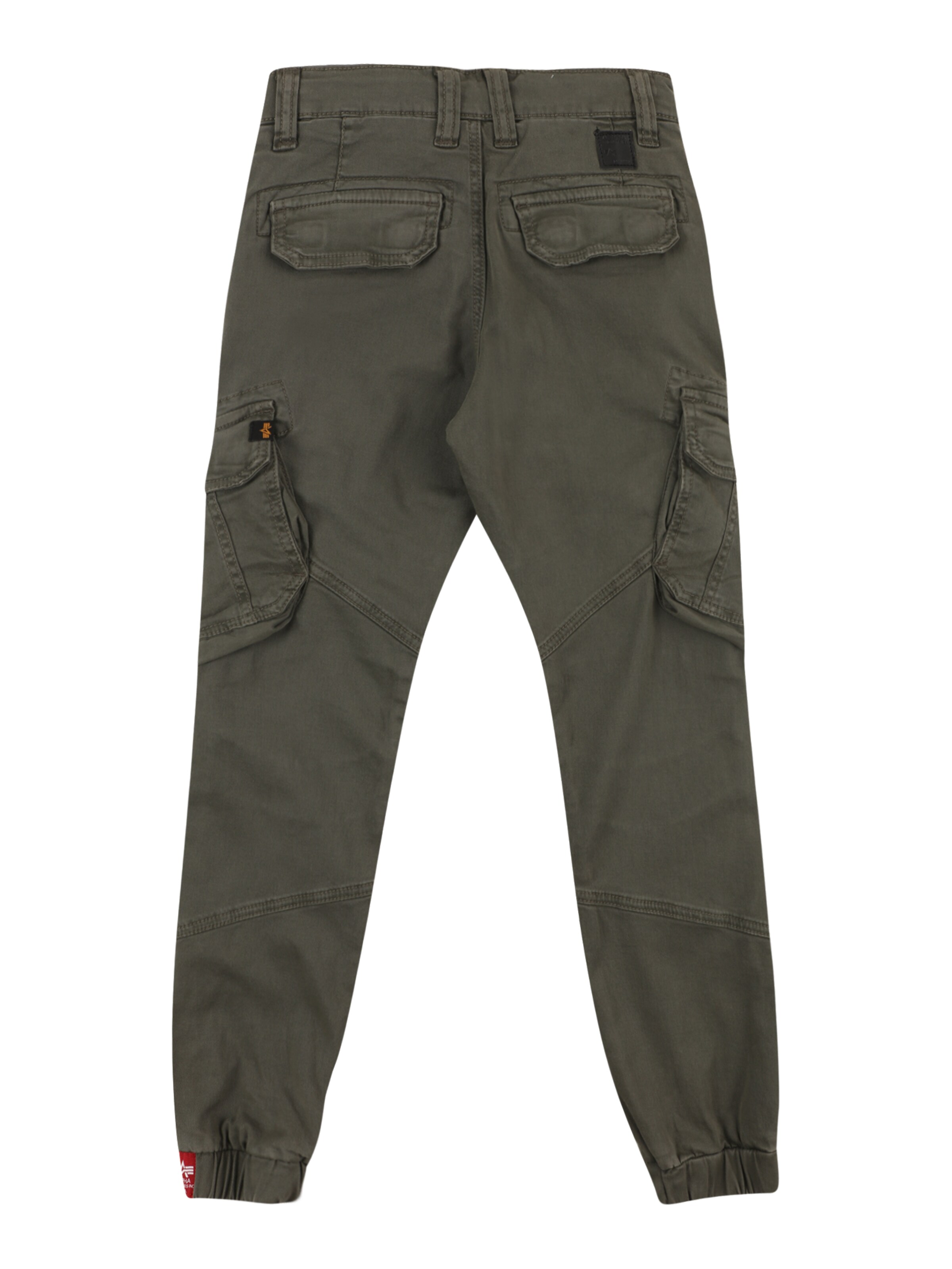 ALPHA INDUSTRIES Ozke Hlače | siva barva