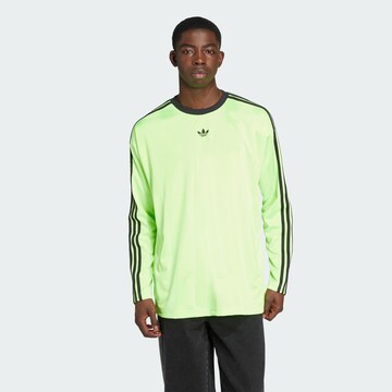 ADIDAS ORIGINALS Shirt 'Adicolor' in Groen: voorkant
