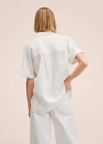 MANGO Shirt 'Pai' in White