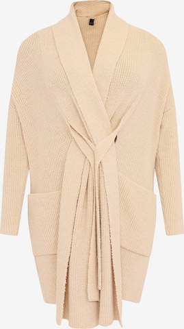 Cardigan Yoek en beige : devant