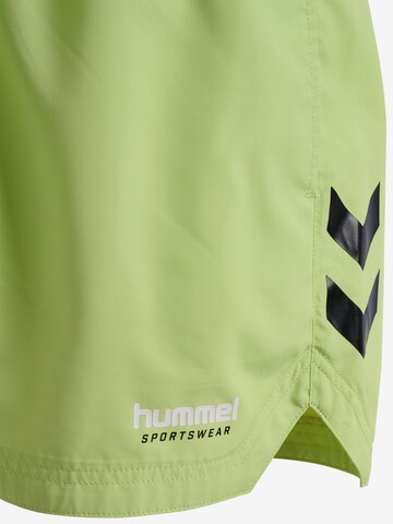 Hummel Board Shorts 'NED' in Green