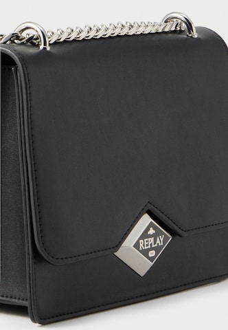 Borsa a tracolla di REPLAY in nero: frontale