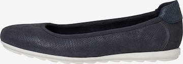 s.Oliver Ballet Flats in Blue